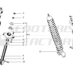 AMORTIGUADOR DELANTERO Y TRASERO