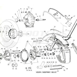 DIRECCIÓN Y TAMBOR DELANTERO