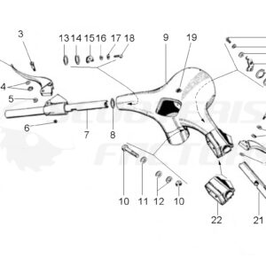 MANILLAR 125L-150s 1 SERIE