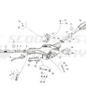 MANILLAR SPRINT-GS-160