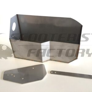 Caja porta objetos bajo cófano Lambretta Serie 2