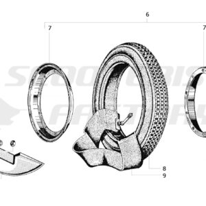 RUEDA REPUESTO Y RUEDA