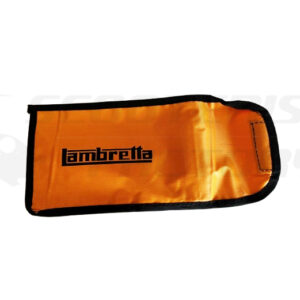 Bolsa herramientas Lambretta naranja vacía