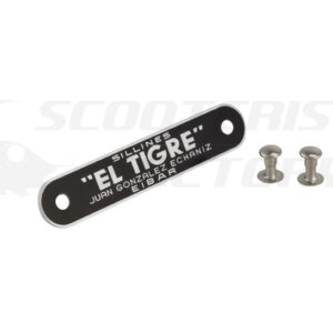 Logotipo asiento “El tigre” Lambretta/Vespa