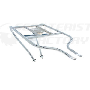 Soporte rueda repuesto trasero Lambretta Serie 2 cromado