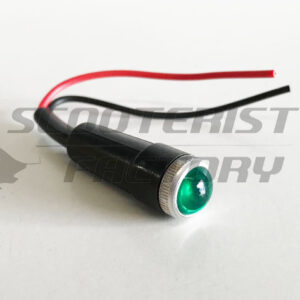 Testigo punto muerto verde Lambretta Lince 1ª Serie