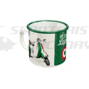 Taza metal Vespa Italian Legend