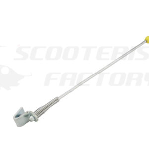 Soporte banderín cromado/amarillo Cuppini