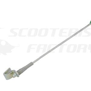 Soporte banderín cromado/verde Cuppini