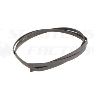 Funda instalación eléctrica negra Ø7mm 1metro