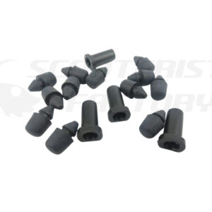 Kit topes tapa motor / rueda repuesto Vespa PK-FL