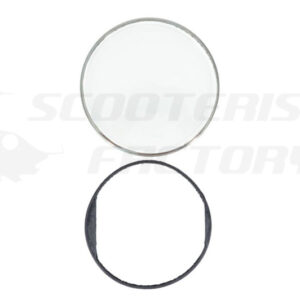 Kit cerco y cristal cuentakilómetros CROMADO Vespa PX-IRIS, PKXL