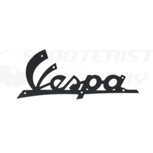 Logotipo “Vespa” escudo negro 100 x 42