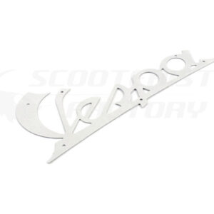 Logotipo “Vespa” escudo aluminio 145 x 57mm