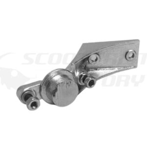 Soporte rueda repuesto escudo Vespa 50