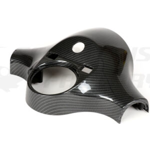 Tapa manillar Vespa DN look carbono