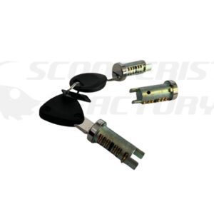 Kit tres bombines cerraduras Vespa PX-PK-TX-T5 goma grande