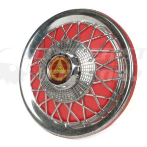 Tapacubos 10” cromo/rojo F/A Italia Vespa