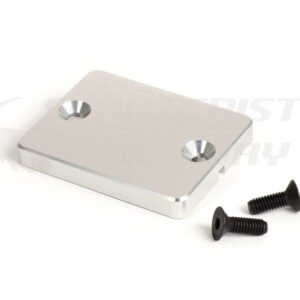 Tapa bomba freno Vespa PX aluminio plata Gran Sport