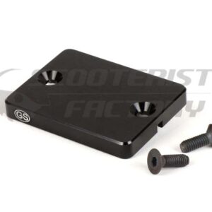 Tapa bomba freno Vespa PX aluminio negro