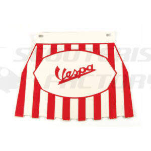 Faldilla “Vespa” blanca rayas azul Cuppini