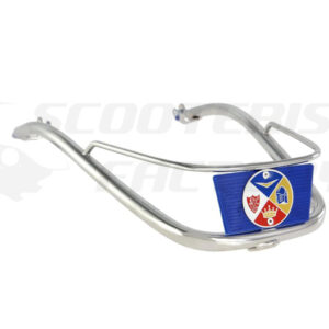 Defensa guardabarros Cuppini Vespa Sprint/160 cromo/azul