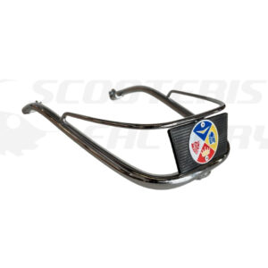Defensa guardabarros Cuppini Vespa Sprint/160 cromada/negra