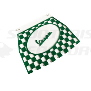 Faldilla “Vespa” cuadros verde/blanco
