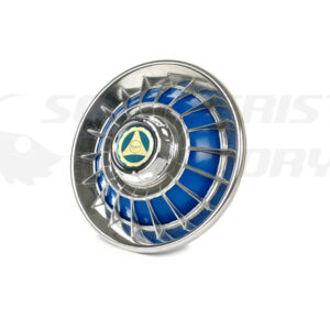 Tapacubos 8” cromo/azul Vespa