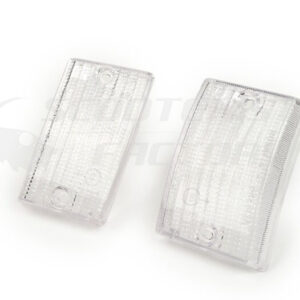 Tulipas intermitentes delanteras blancas vespa PKs