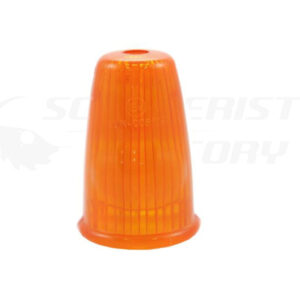 Tulipa intermitente en manillar naranja