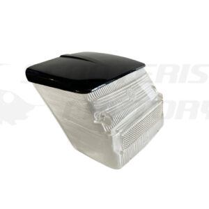Tulipa piloto trasero blanca Vespa 160 GT tapa negra