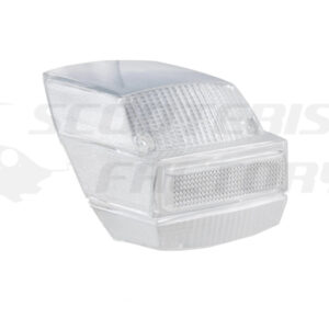 Tulipa piloto trasero Vespa Primavera blanca